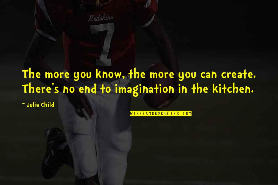 Kovacikova Quotes By Julia Child: The more you know, the more you can Kovacikova Quotes By Julia Child: The more you know, the more you can