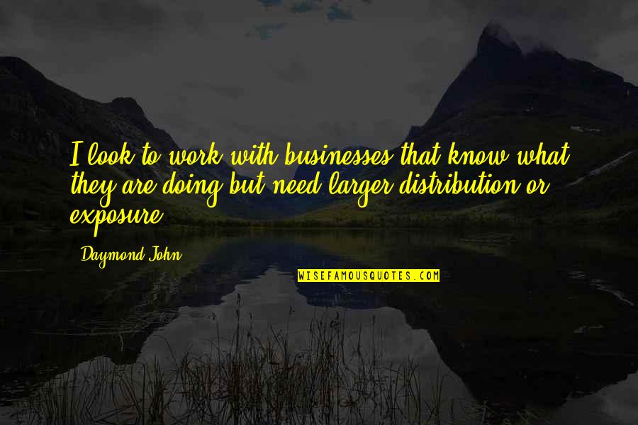 Kreative Solutions Quotes By Daymond John: I look to work with businesses that know Kreative Solutions Quotes By Daymond John: I look to work with businesses that know