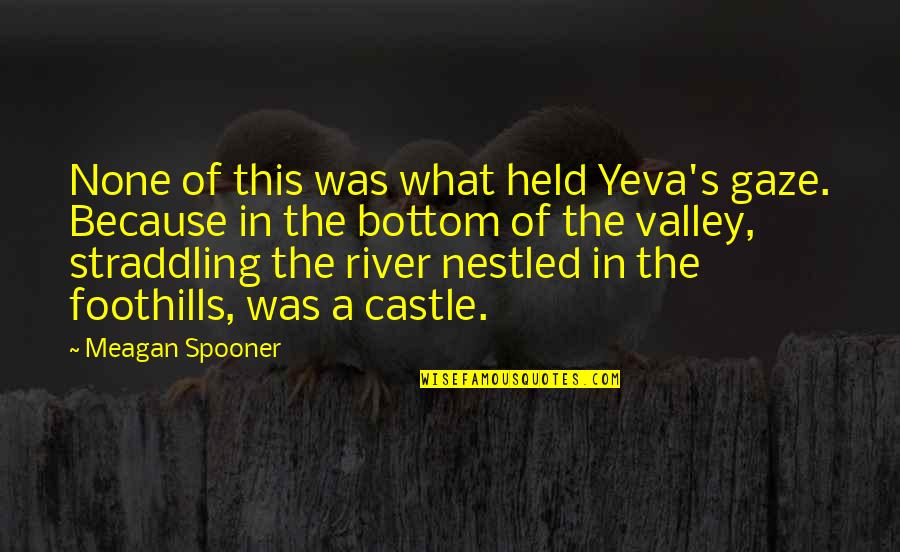 Krevatia Quotes By Meagan Spooner: None of this was what held Yeva's gaze.