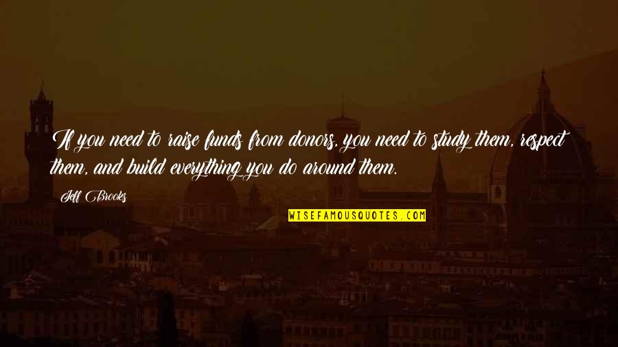 Kriju Te Quotes By Jeff Brooks: If you need to raise funds from donors,