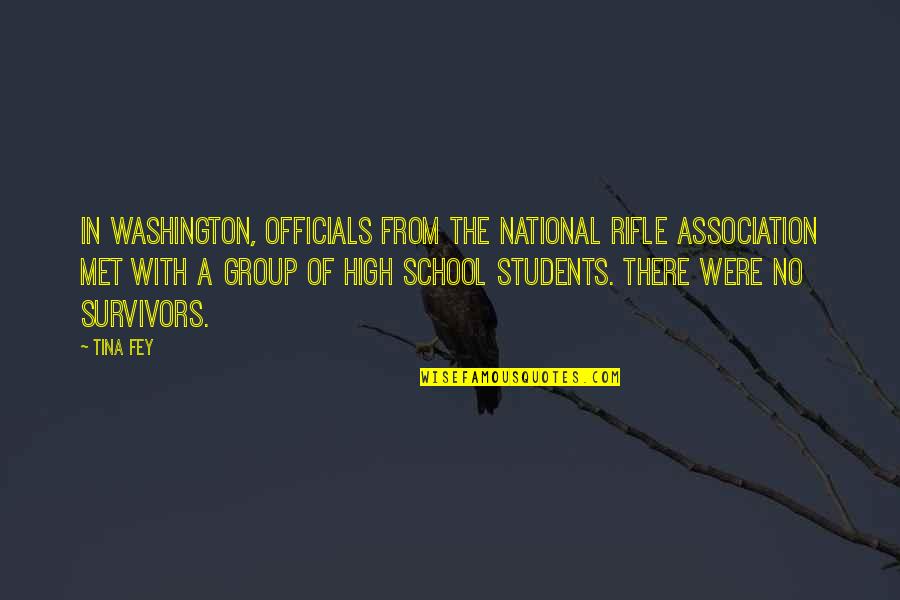 Krikke Motorsport Quotes By Tina Fey: In Washington, officials from the National Rifle Association Krikke Motorsport Quotes By Tina Fey: In Washington, officials from the National Rifle Association
