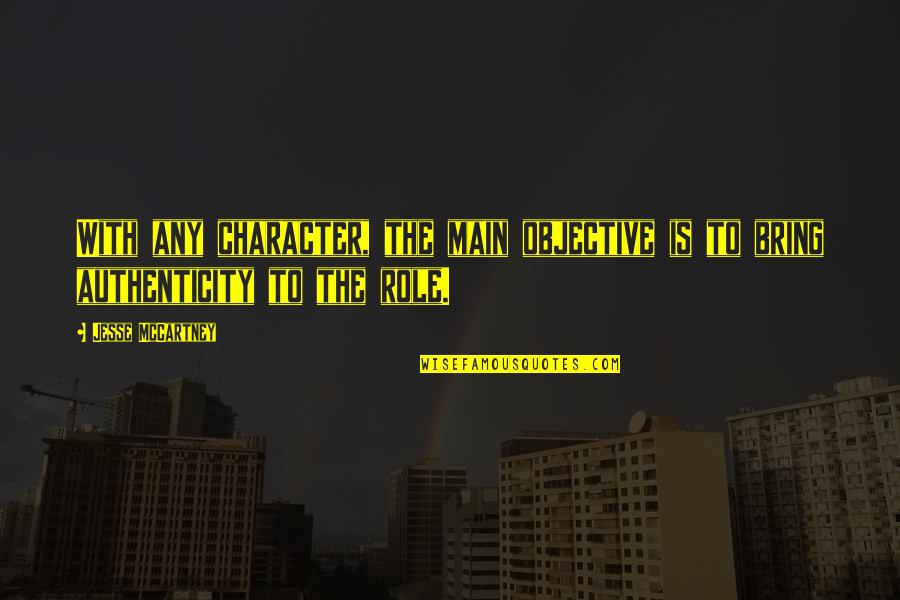 Krita Animation Quotes By Jesse McCartney: With any character, the main objective is to