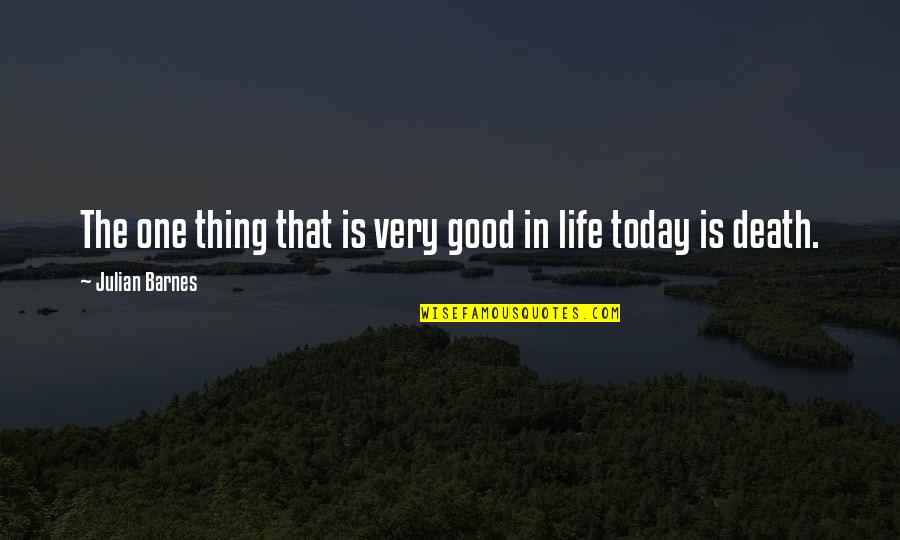 Krumenacher Quotes By Julian Barnes: The one thing that is very good in Krumenacher Quotes By Julian Barnes: The one thing that is very good in