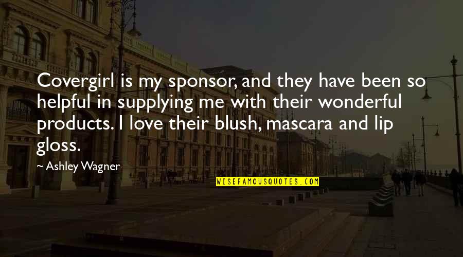 Krzysztof Bosak Quotes By Ashley Wagner: Covergirl is my sponsor, and they have been Krzysztof Bosak Quotes By Ashley Wagner: Covergirl is my sponsor, and they have been