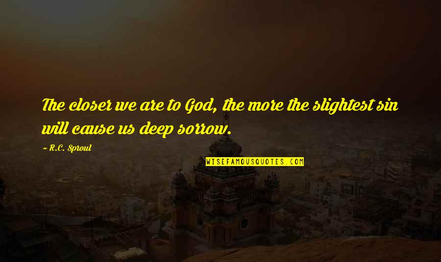 Kukowski For Sheriff Quotes By R.C. Sproul: The closer we are to God, the more