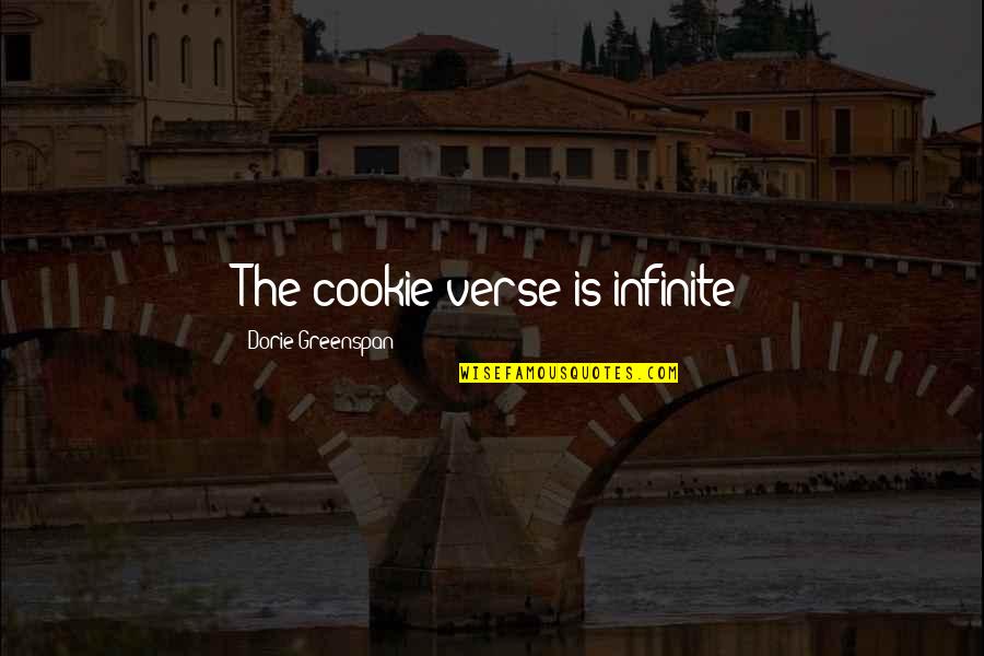 Kuramathi Quotes By Dorie Greenspan: The cookie-verse is infinite