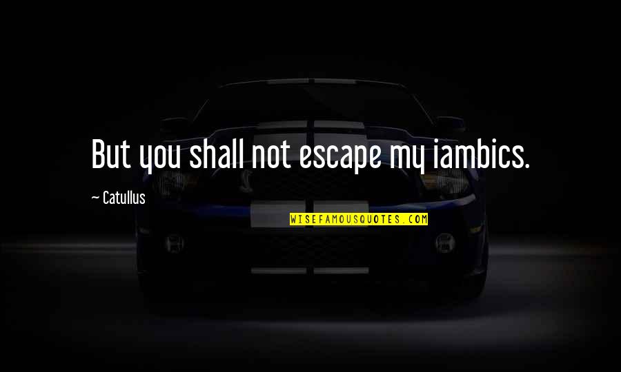 Kuroko No Basket Akashi Quotes By Catullus: But you shall not escape my iambics. Kuroko No Basket Akashi Quotes By Catullus: But you shall not escape my iambics.