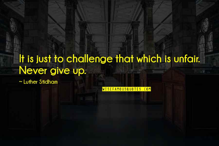 Kusserow On Compliance Quotes By Luther Stidham: It is just to challenge that which is Kusserow On Compliance Quotes By Luther Stidham: It is just to challenge that which is
