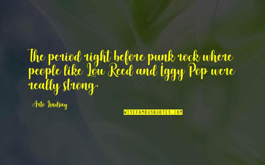 Kvasu Quotes By Arto Lindsay: The period right before punk rock where people Kvasu Quotes By Arto Lindsay: The period right before punk rock where people