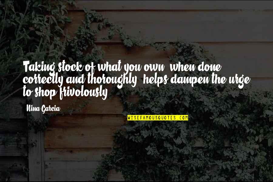 L&t Stock Quotes By Nina Garcia: Taking stock of what you own, when done L&t Stock Quotes By Nina Garcia: Taking stock of what you own, when done