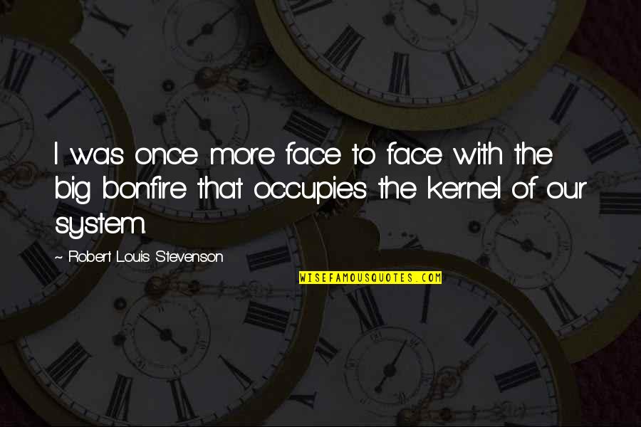 L Word Picture Quotes By Robert Louis Stevenson: I was once more face to face with