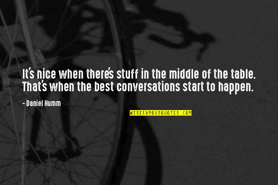 La Fonte Quotes By Daniel Humm: It's nice when there's stuff in the middle La Fonte Quotes By Daniel Humm: It's nice when there's stuff in the middle