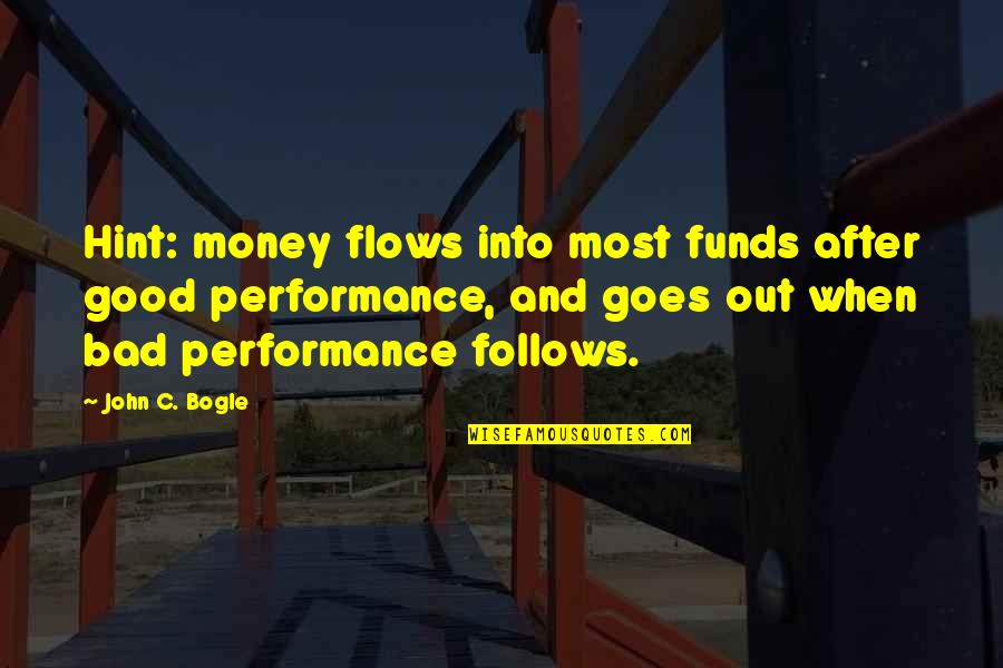 Laagste Mazoutprijs Quotes By John C. Bogle: Hint: money flows into most funds after good