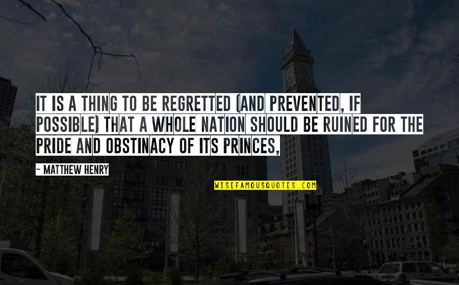 Labandai Quotes By Matthew Henry: It is a thing to be regretted (and Labandai Quotes By Matthew Henry: It is a thing to be regretted (and