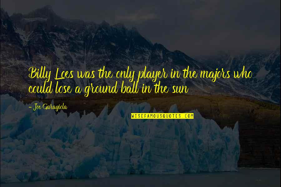 Labrousse Piano Quotes By Joe Garagiola: Billy Loes was the only player in the Labrousse Piano Quotes By Joe Garagiola: Billy Loes was the only player in the