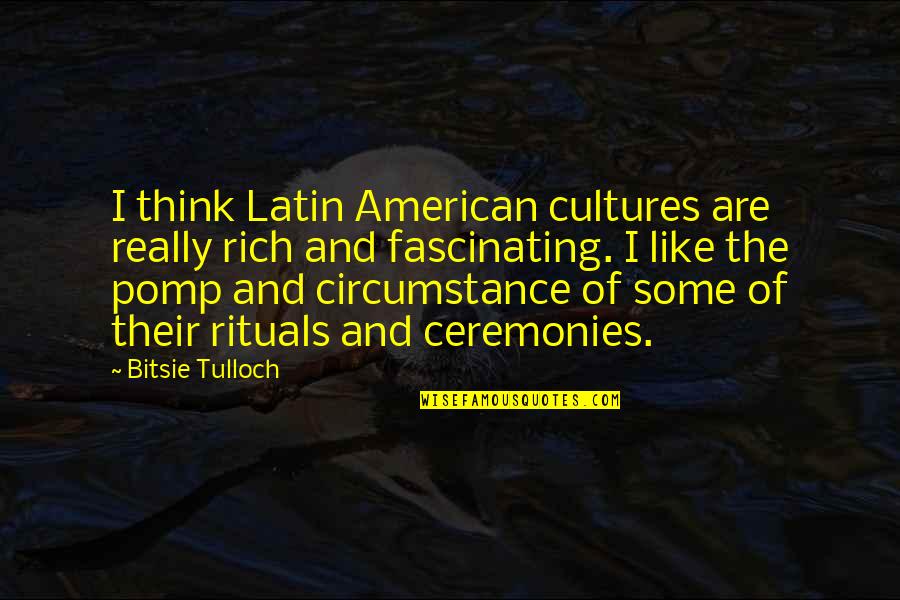 Lachlan Power Quotes By Bitsie Tulloch: I think Latin American cultures are really rich Lachlan Power Quotes By Bitsie Tulloch: I think Latin American cultures are really rich