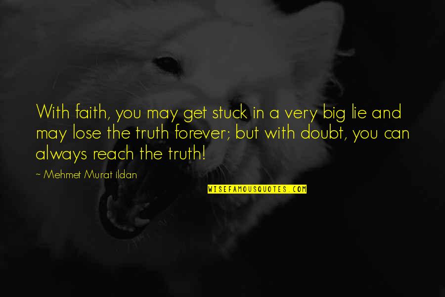 Lack Of Sleep Baby Quotes By Mehmet Murat Ildan: With faith, you may get stuck in a Lack Of Sleep Baby Quotes By Mehmet Murat Ildan: With faith, you may get stuck in a