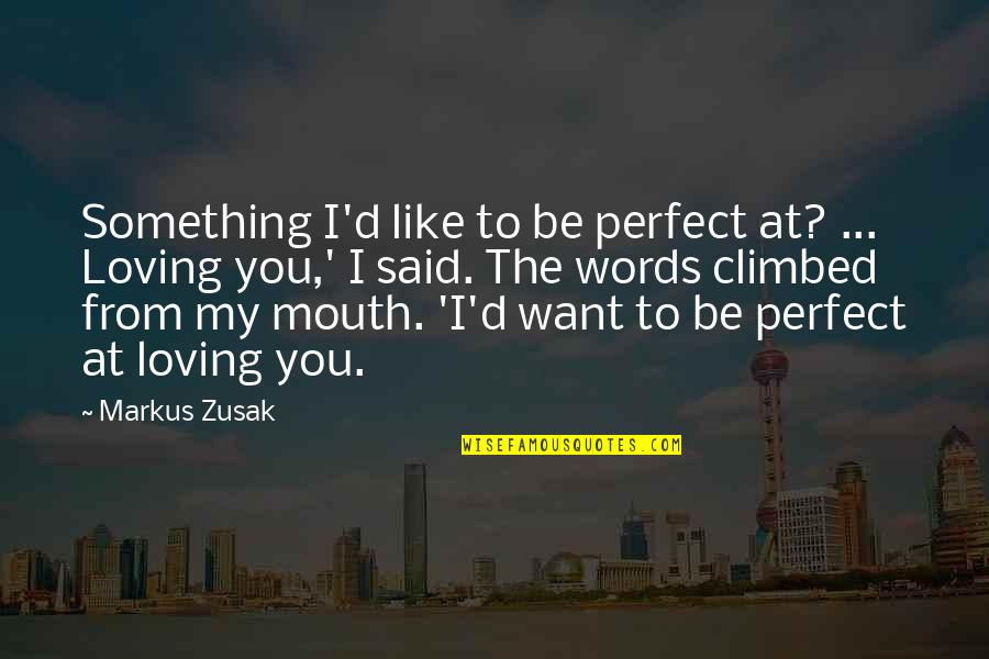 Ladling Quotes By Markus Zusak: Something I'd like to be perfect at? ... Ladling Quotes By Markus Zusak: Something I'd like to be perfect at? ...