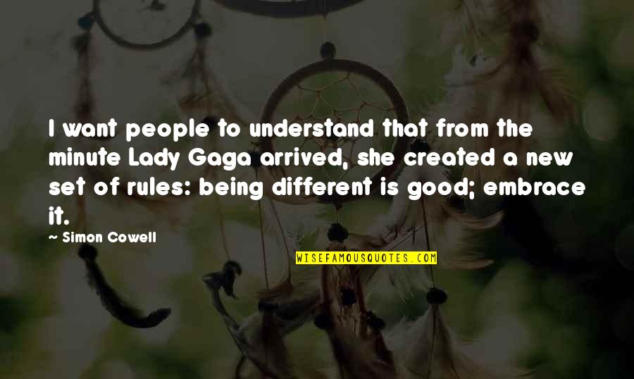 Lady That Quotes By Simon Cowell: I want people to understand that from the