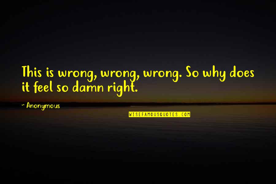 Ladyhawke Singer Quotes By Anonymous: This is wrong, wrong, wrong. So why does