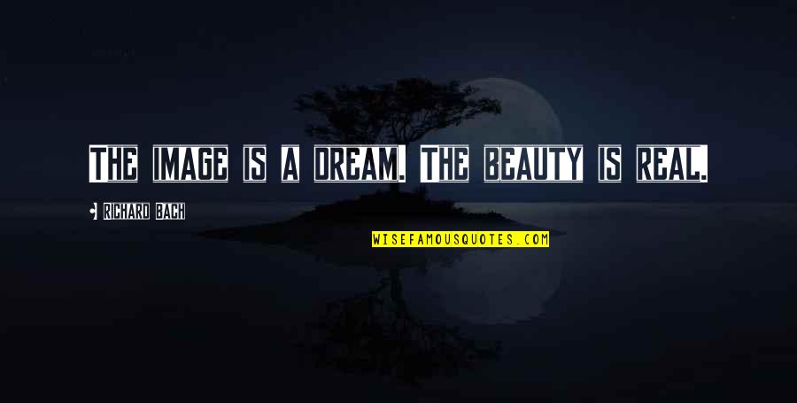 Lafcadio Orlovsky Quotes By Richard Bach: The image is a dream. The beauty is