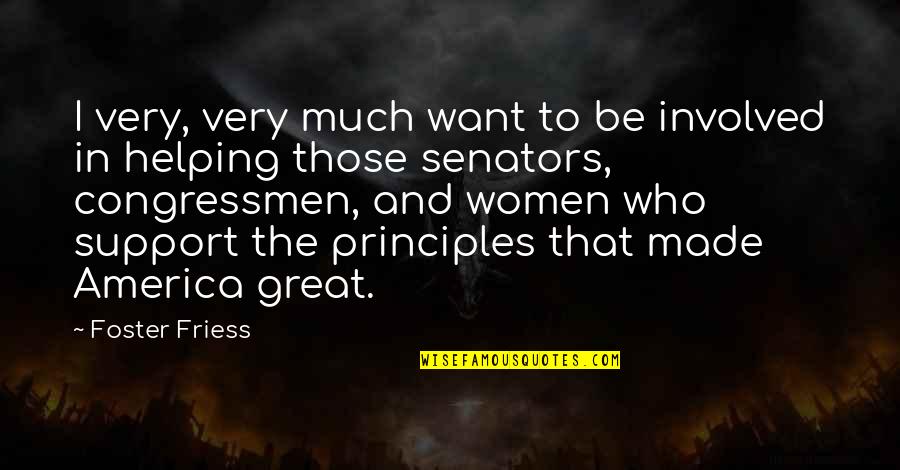 Laflare 3d Quotes By Foster Friess: I very, very much want to be involved Laflare 3d Quotes By Foster Friess: I very, very much want to be involved