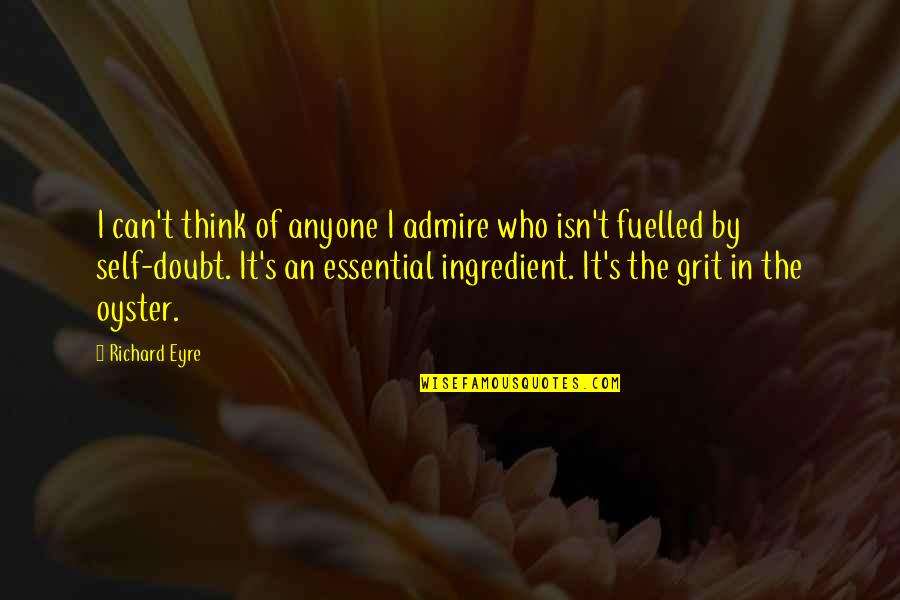 Lanai Quotes By Richard Eyre: I can't think of anyone I admire who