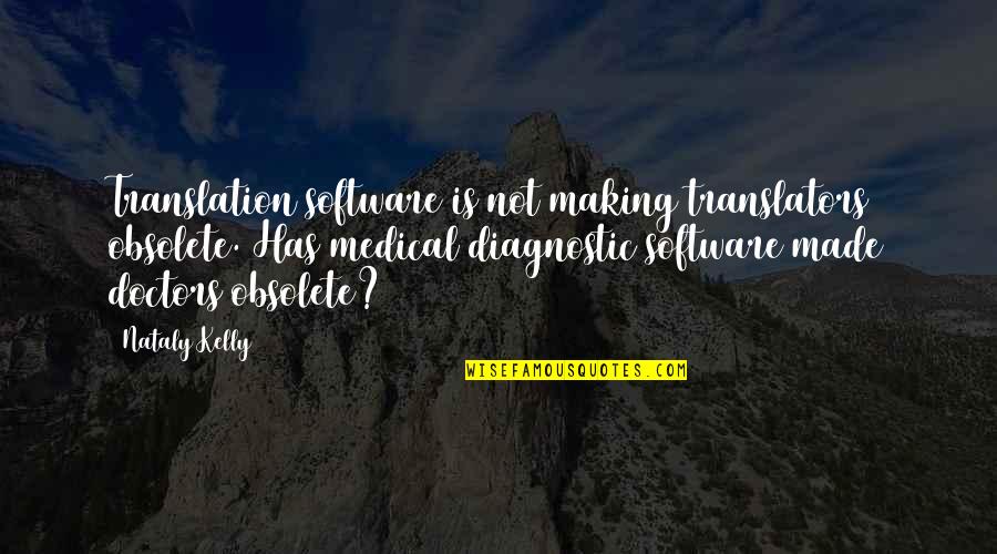 Language Translation Quotes By Nataly Kelly: Translation software is not making translators obsolete. Has