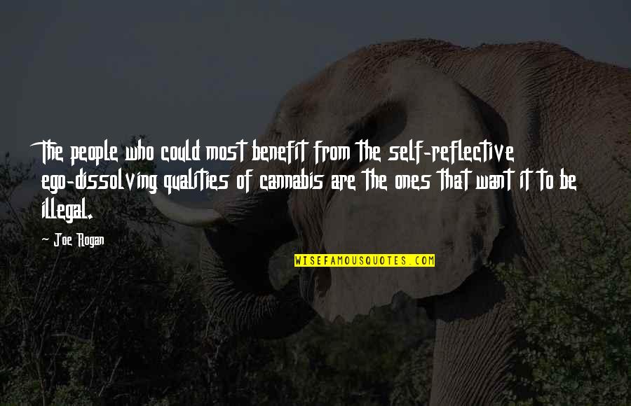 Larcher De Brito Quotes By Joe Rogan: The people who could most benefit from the Larcher De Brito Quotes By Joe Rogan: The people who could most benefit from the