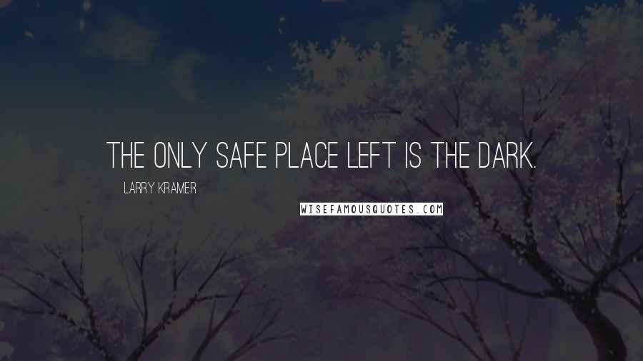 Larry Kramer quotes: The only safe place left is the dark.