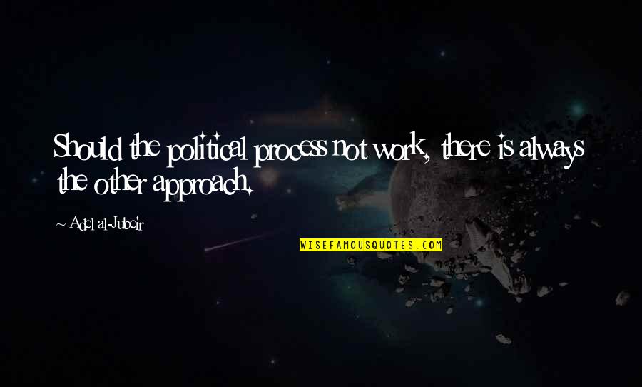 Last Day Of Highschool Quotes By Adel Al-Jubeir: Should the political process not work, there is