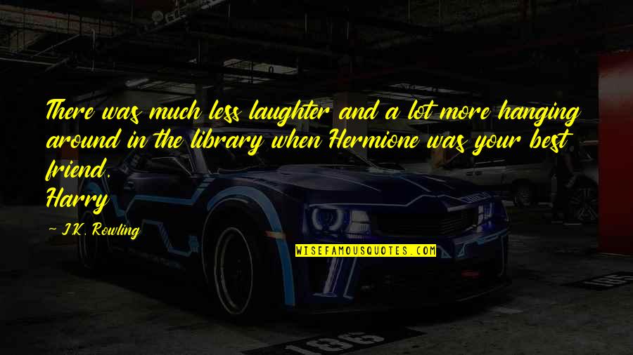 Laughter Best Quotes By J.K. Rowling: There was much less laughter and a lot Laughter Best Quotes By J.K. Rowling: There was much less laughter and a lot