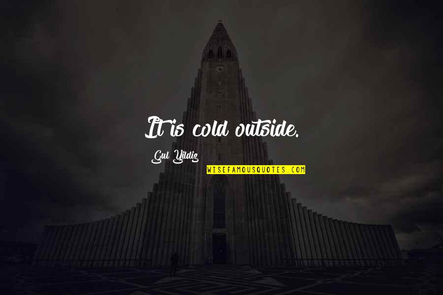 Lazy Sunday Afternoons Quotes By Gul Yildiz: It is cold outside. Lazy Sunday Afternoons Quotes By Gul Yildiz: It is cold outside.