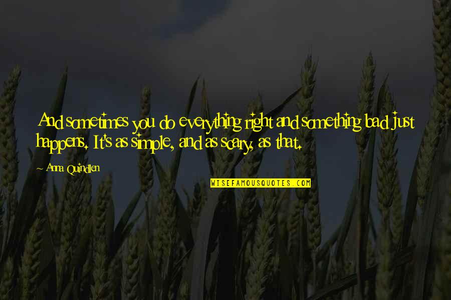 Lcl Shipping Quotes By Anna Quindlen: And sometimes you do everything right and something Lcl Shipping Quotes By Anna Quindlen: And sometimes you do everything right and something