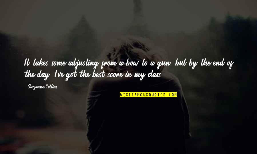 Ldrp Nurse Quotes By Suzanne Collins: It takes some adjusting from a bow to