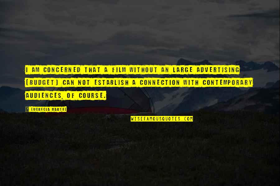 Leadershipdership Quotes By Lucrecia Martel: I am concerned that a film without an