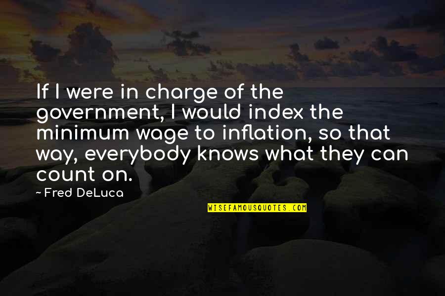 Lean Hog Option Quotes By Fred DeLuca: If I were in charge of the government,