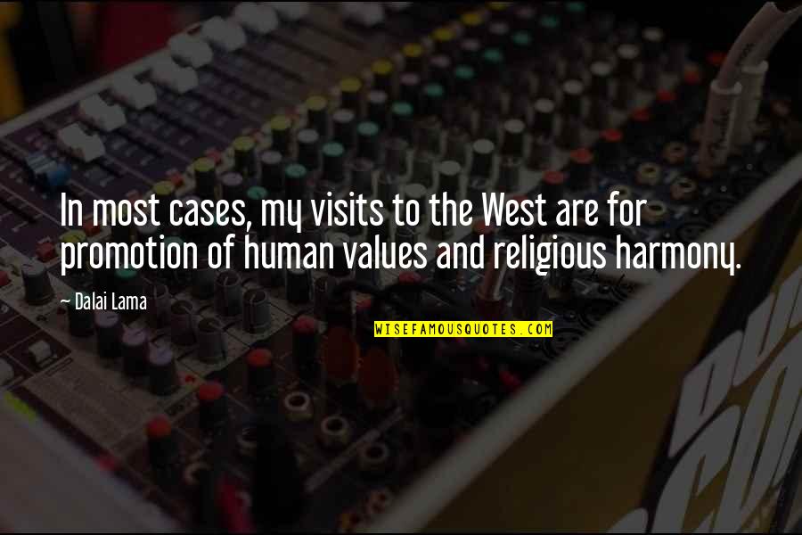 Learn Always Quote Quotes By Dalai Lama: In most cases, my visits to the West Learn Always Quote Quotes By Dalai Lama: In most cases, my visits to the West