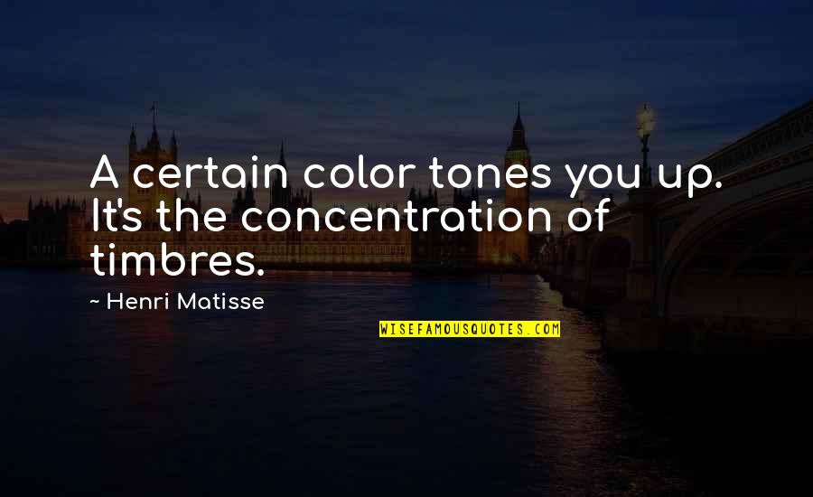 Leboyer Russell Quotes By Henri Matisse: A certain color tones you up. It's the