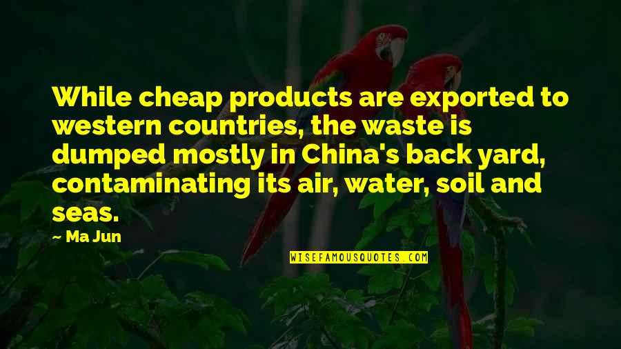 Leeroy Jenkins Hearthstone Quotes By Ma Jun: While cheap products are exported to western countries, Leeroy Jenkins Hearthstone Quotes By Ma Jun: While cheap products are exported to western countries,