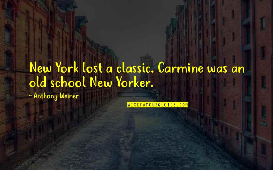 Leeway Crossword Quotes By Anthony Weiner: New York lost a classic. Carmine was an Leeway Crossword Quotes By Anthony Weiner: New York lost a classic. Carmine was an