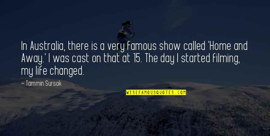 Leland Palmer Quotes By Tammin Sursok: In Australia, there is a very famous show Leland Palmer Quotes By Tammin Sursok: In Australia, there is a very famous show