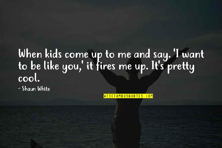 Lemessurier Citicorp Quotes By Shaun White: When kids come up to me and say.