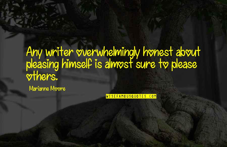 Lemtrada Prescribing Quotes By Marianne Moore: Any writer overwhelmingly honest about pleasing himself is Lemtrada Prescribing Quotes By Marianne Moore: Any writer overwhelmingly honest about pleasing himself is