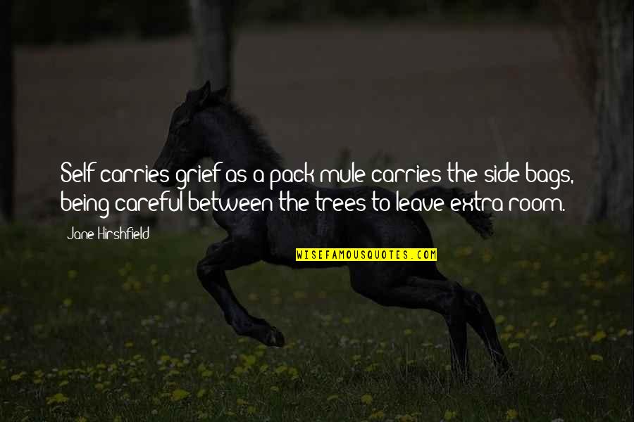 Leninism Vs Marxism Quotes By Jane Hirshfield: Self carries grief as a pack mule carries Leninism Vs Marxism Quotes By Jane Hirshfield: Self carries grief as a pack mule carries
