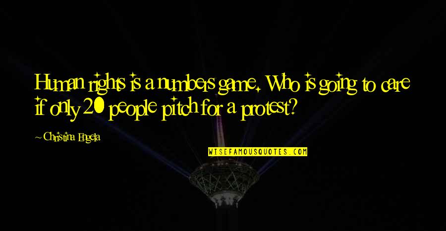 Lennie Kills His Puppy Quote Quotes By Christina Engela: Human rights is a numbers game. Who is Lennie Kills His Puppy Quote Quotes By Christina Engela: Human rights is a numbers game. Who is