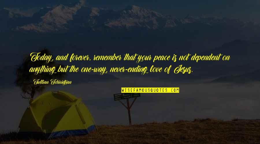 Lenworth Anderson Quotes By Tullian Tchividjian: Today, and forever, remember that your peace is Lenworth Anderson Quotes By Tullian Tchividjian: Today, and forever, remember that your peace is