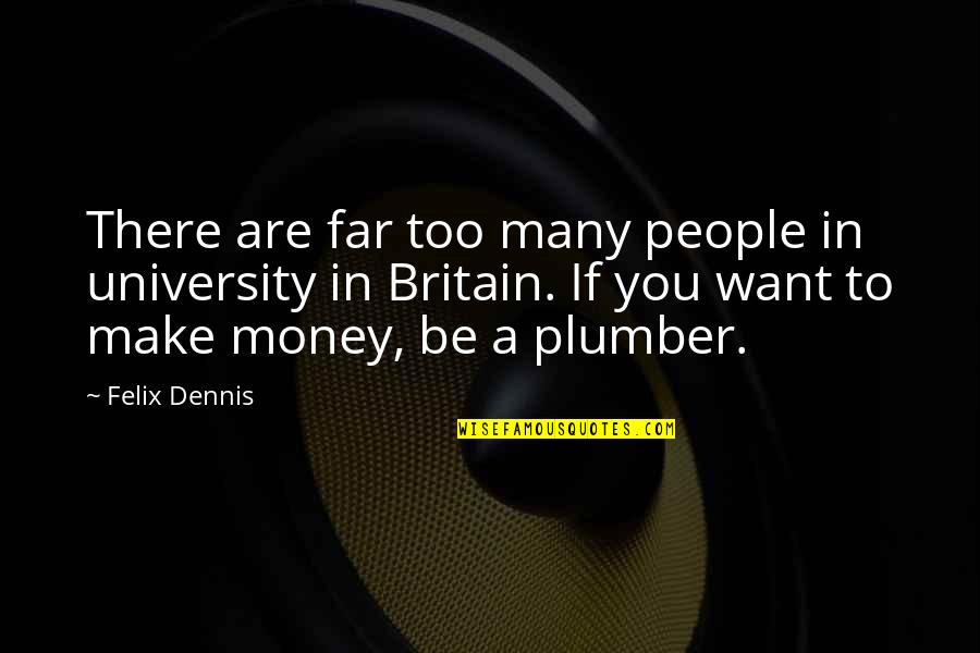 Lescot Nakamichi Quotes By Felix Dennis: There are far too many people in university Lescot Nakamichi Quotes By Felix Dennis: There are far too many people in university