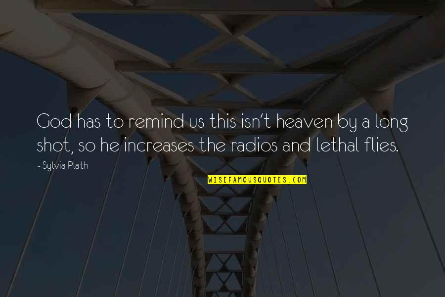 Lethal B Quotes By Sylvia Plath: God has to remind us this isn't heaven Lethal B Quotes By Sylvia Plath: God has to remind us this isn't heaven