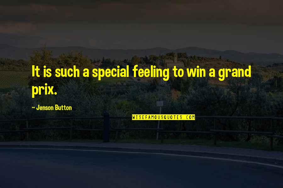 Leviathan Cross Quotes By Jenson Button: It is such a special feeling to win Leviathan Cross Quotes By Jenson Button: It is such a special feeling to win